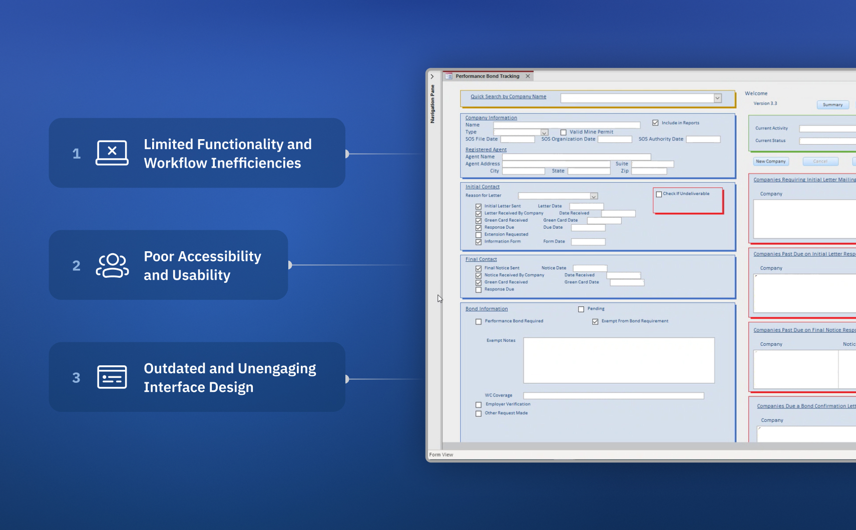 LLP application problems